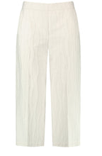 Light Creme Textured Culottes
