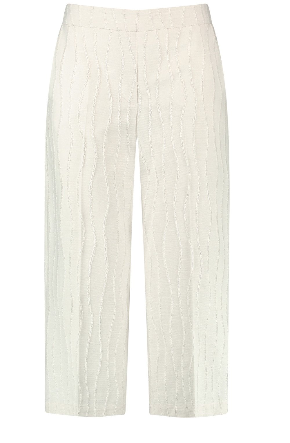 Light Creme Textured Culottes