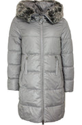 Light Grey Quilted Coat