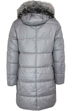 Light Grey Quilted Coat