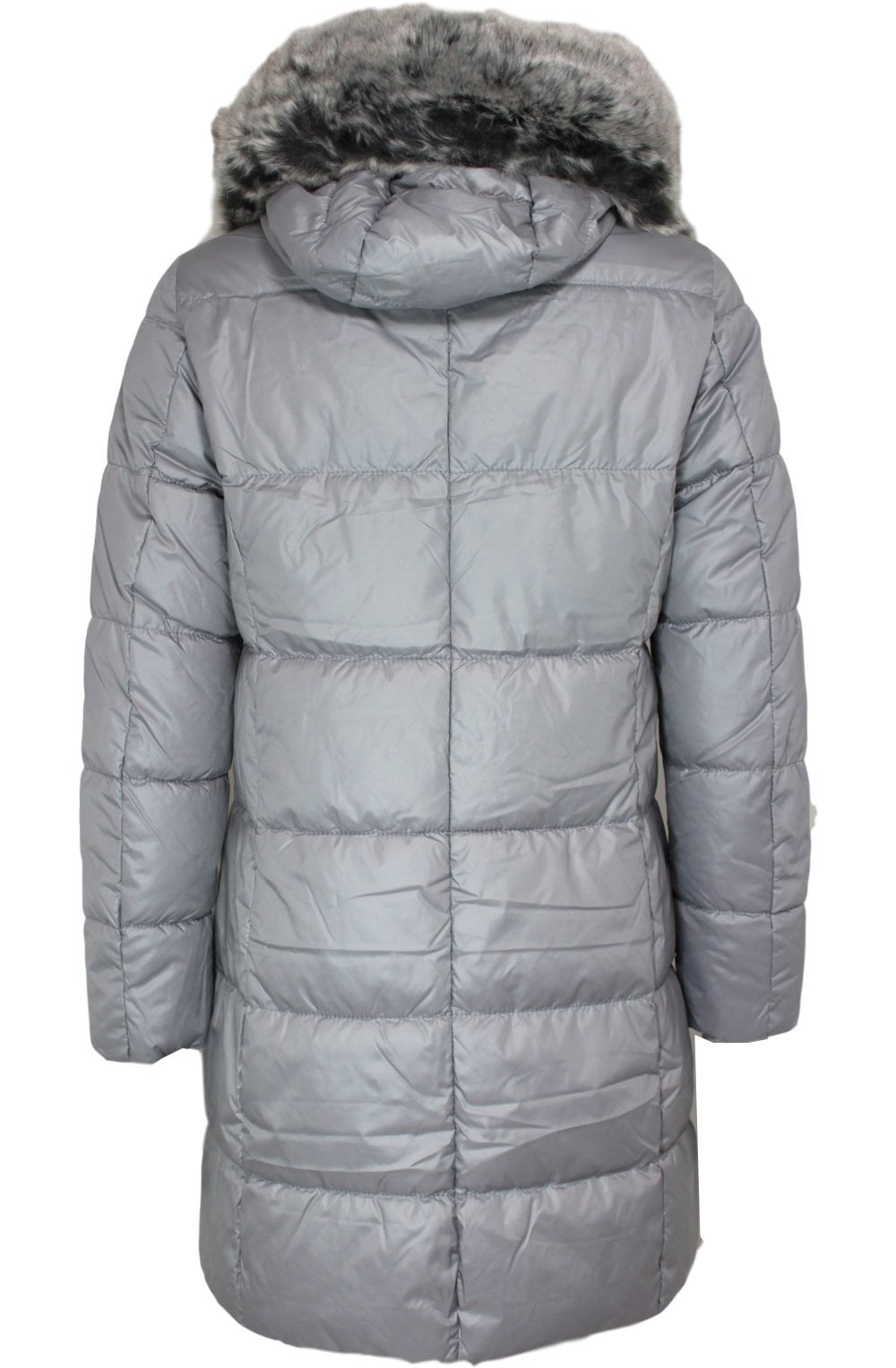 Light Grey Quilted Coat