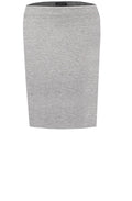 Light Grey Ribbed Skirt