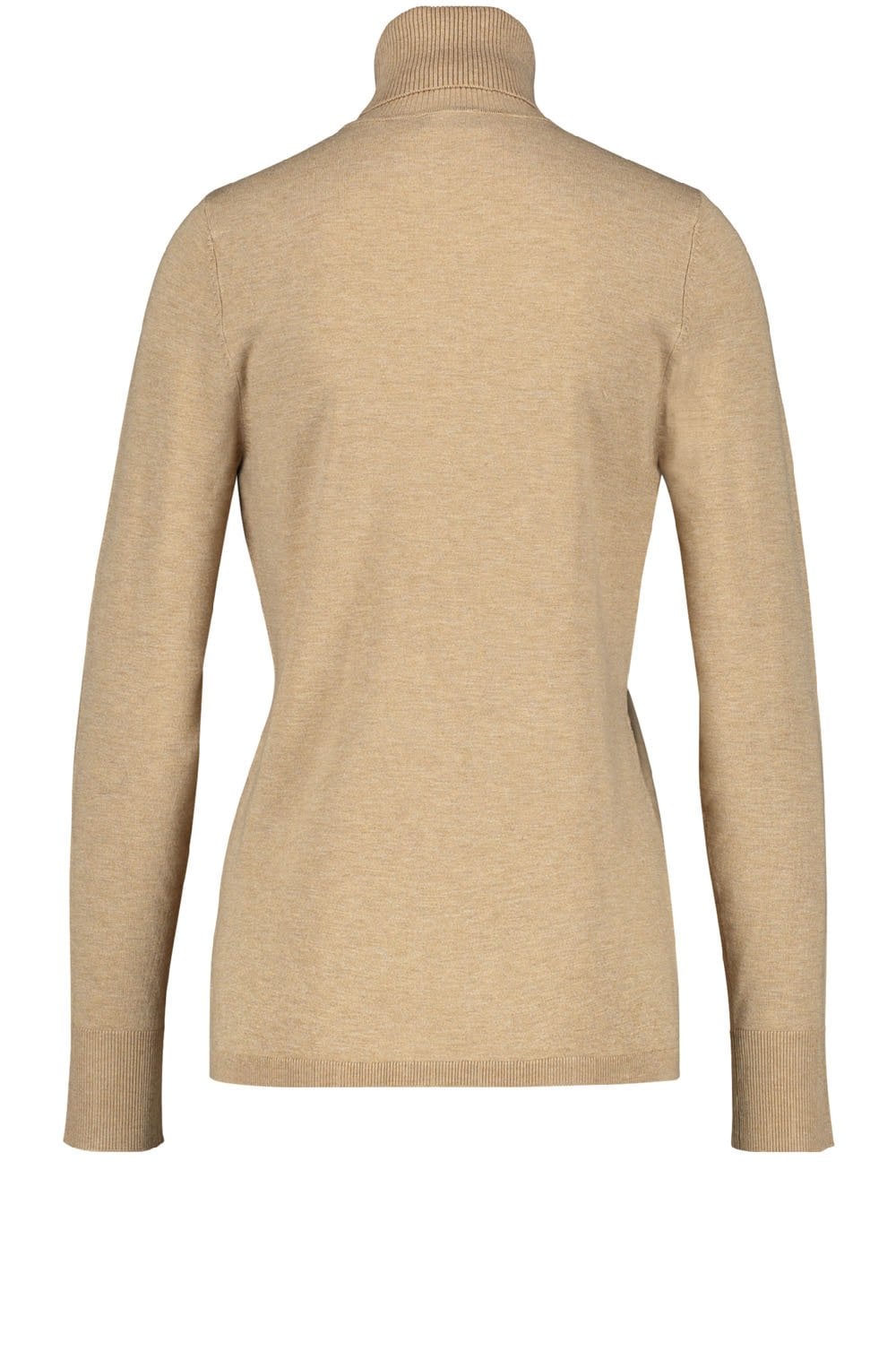 Light Tan Polo Neck Jumper