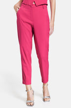 Luminous Pink Slim Fit Trousers