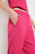 Luminous Pink Slim Fit Trousers