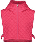 Luminous Pink Cropped Open Sided Gilet