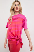 Magenta Bow Detail Top