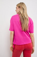 Magenta Bow Detail Top
