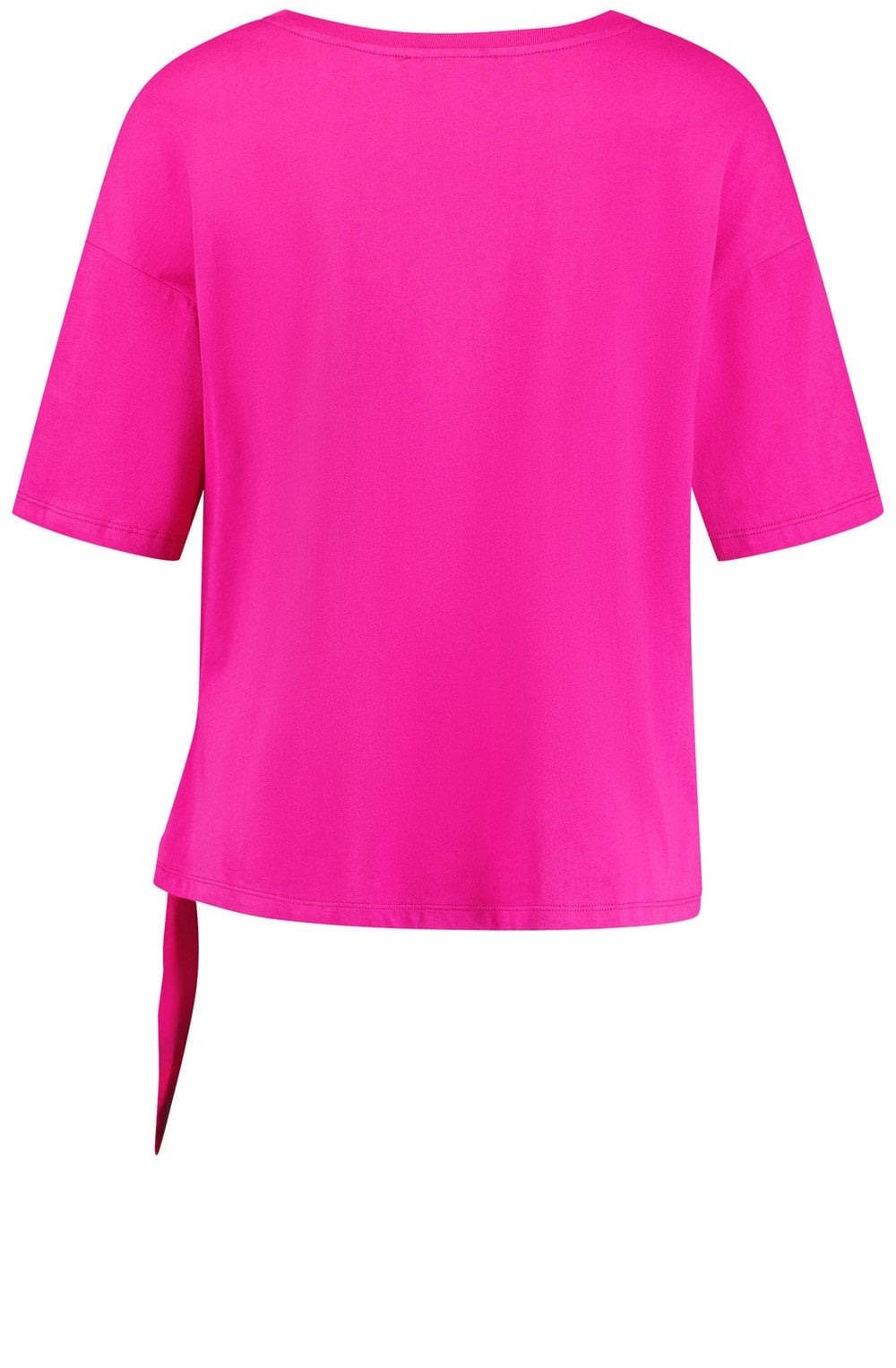 Magenta Bow Detail Top