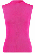 Magenta Shimmer Sleeveless Top