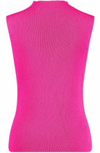 Magenta Shimmer Sleeveless Top