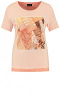 Metallic Front Design T Shirt