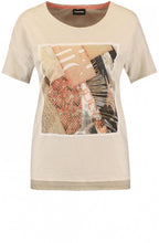 Metallic Front Design T Shirt