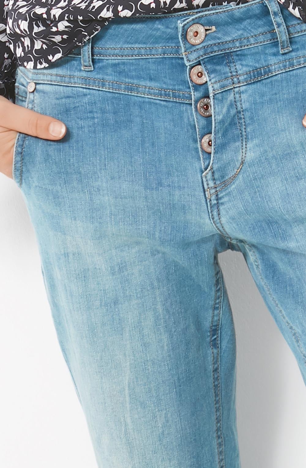 Mid Blue Boyfriend Jeans