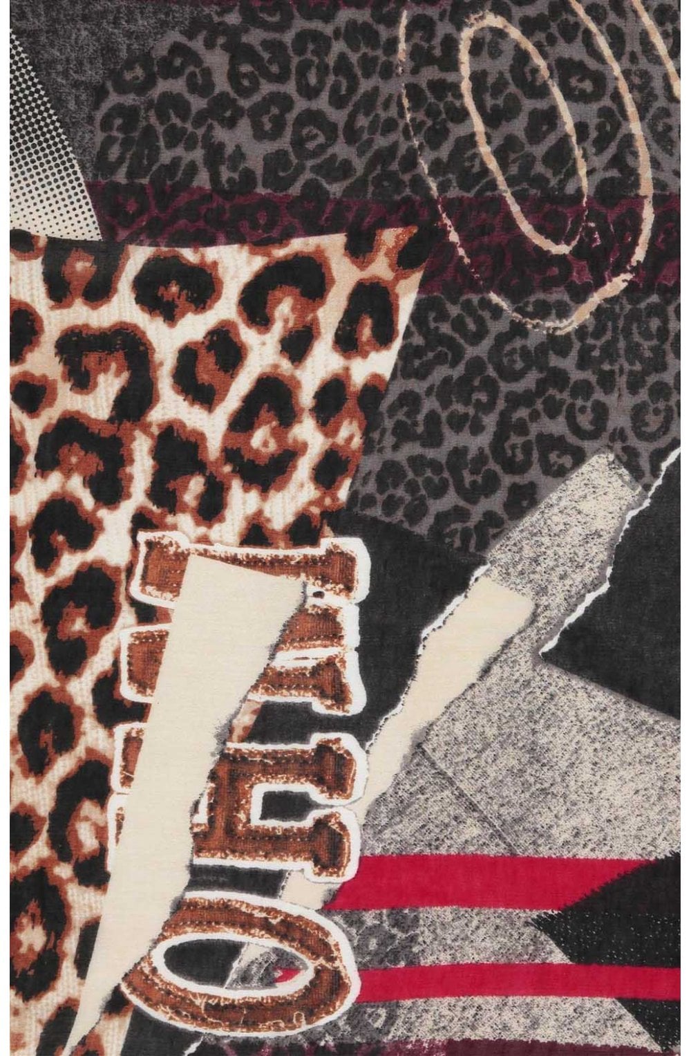 Mixed Print Scarf