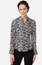 Monochrome Satin Touch Shaped Shirt