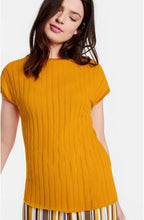 Mustard Jersey Stripe T shirt