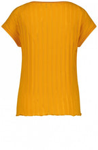Mustard Jersey Stripe T shirt