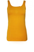 Mustard Jersey Vest Top