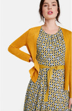 Mustard Open Front Cardigan