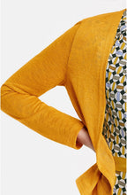 Mustard Open Front Cardigan