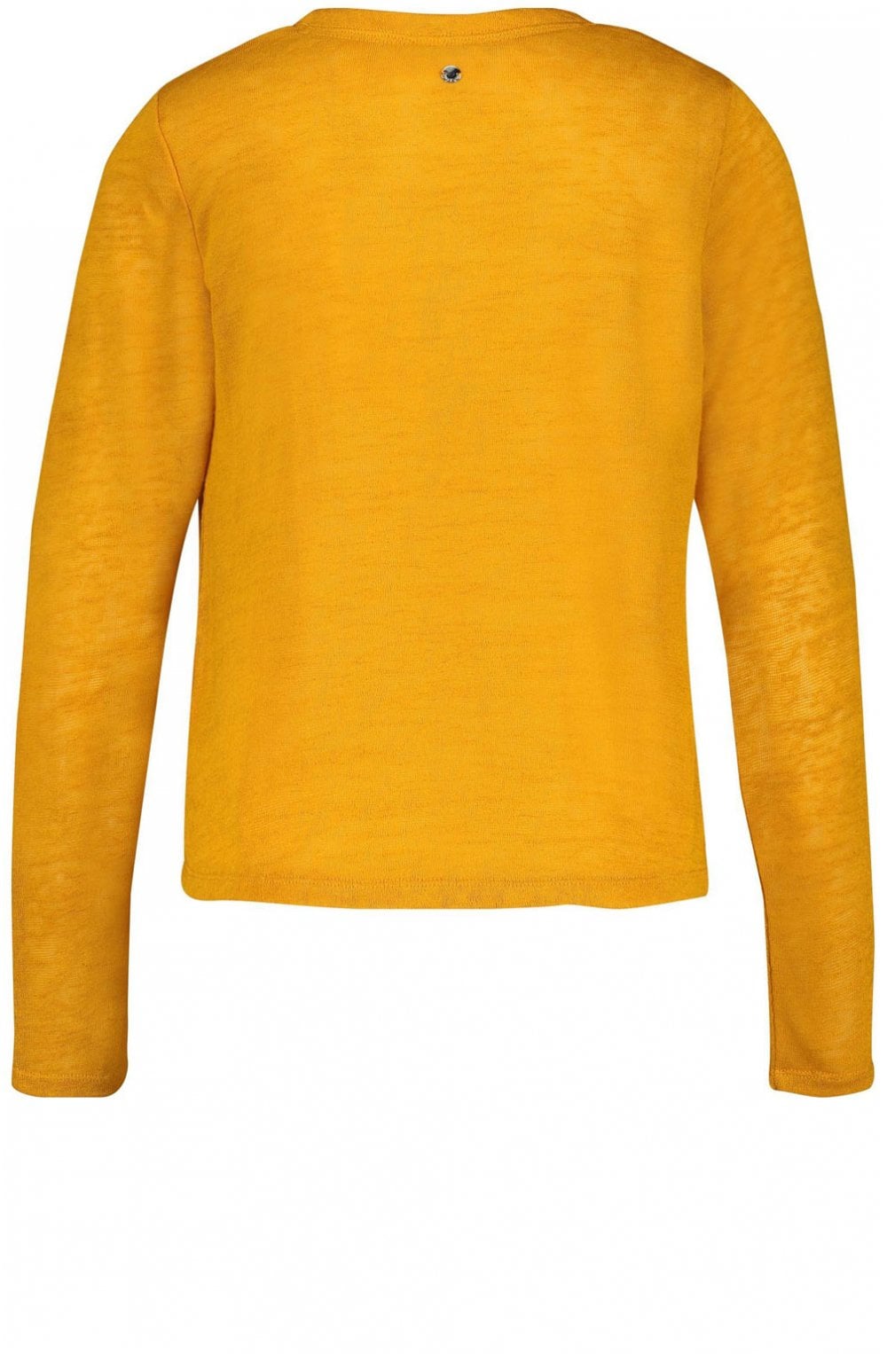Mustard Open Front Cardigan