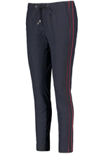 Navy Casual Fit Trousers