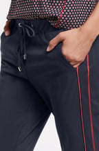 Navy Casual Fit Trousers