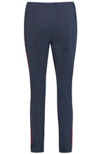 Navy Casual Fit Trousers