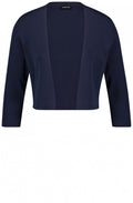 Navy Fine Knit Jacket