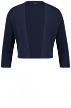 Navy Fine Knit Jacket