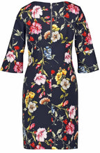Navy Floral Dress