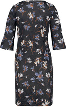 Navy Floral Dress