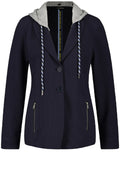 Navy Hooded Jacket