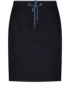 Navy Jersey Skirt