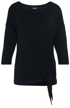 Navy Jersey Top