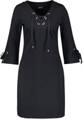 Navy Lace Front Dress