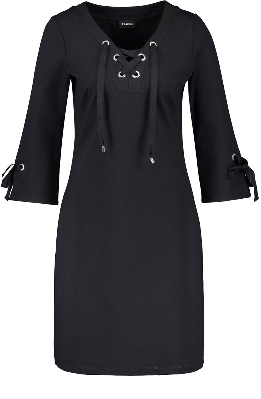 Navy Lace Front Dress