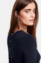 Navy Layered Effect Sweater