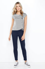 Navy Slim Fit Trousers