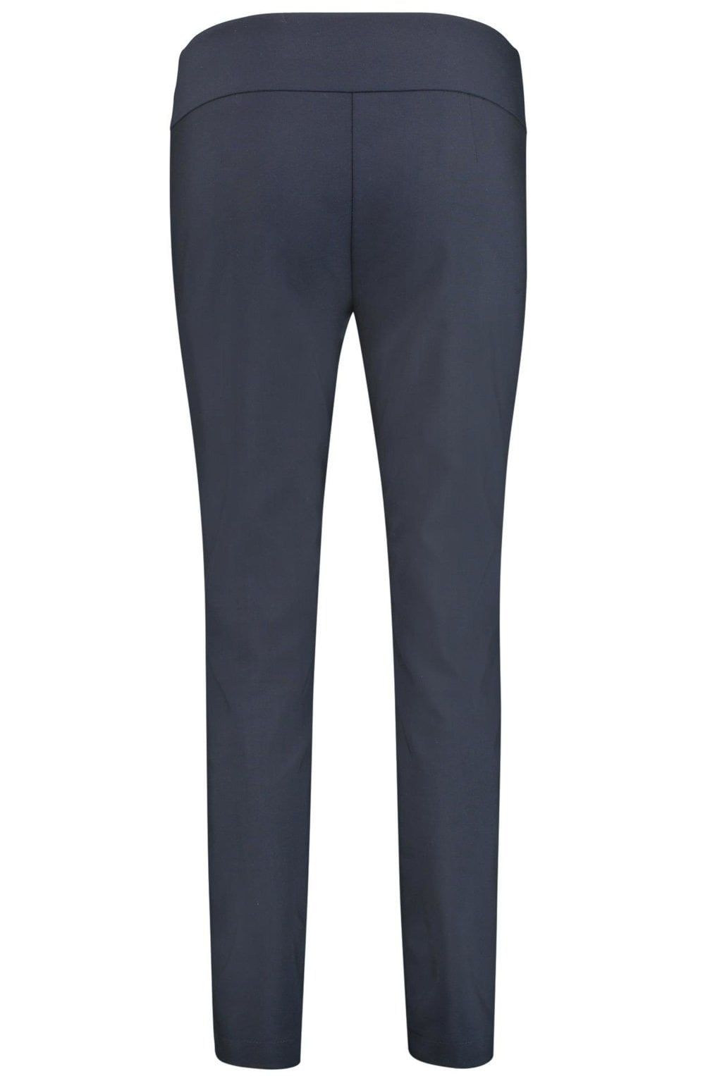 Navy Slim Leg Trousers