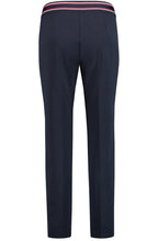 Navy Slim Leg Trousers