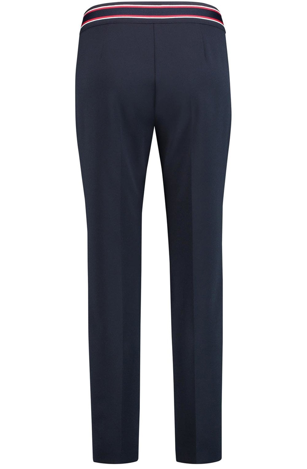 Navy Slim Leg Trousers