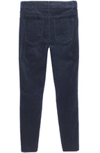 Navy Velvet Trousers