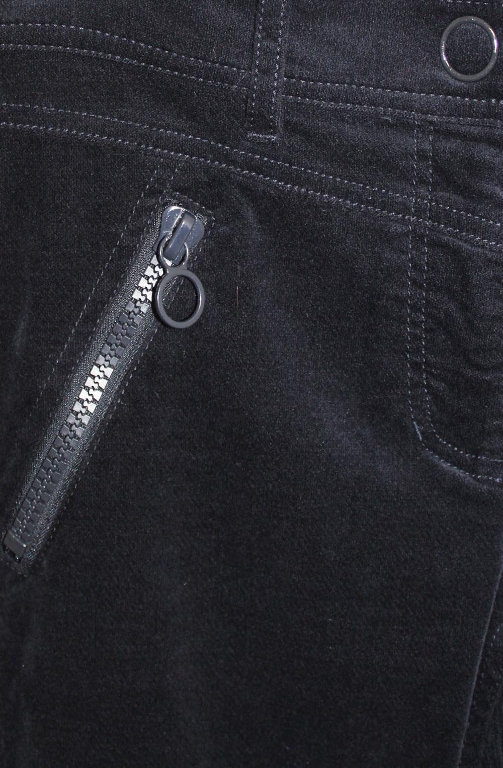 Navy Velvet Trousers