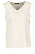 Oatmeal Linen Blouse Top