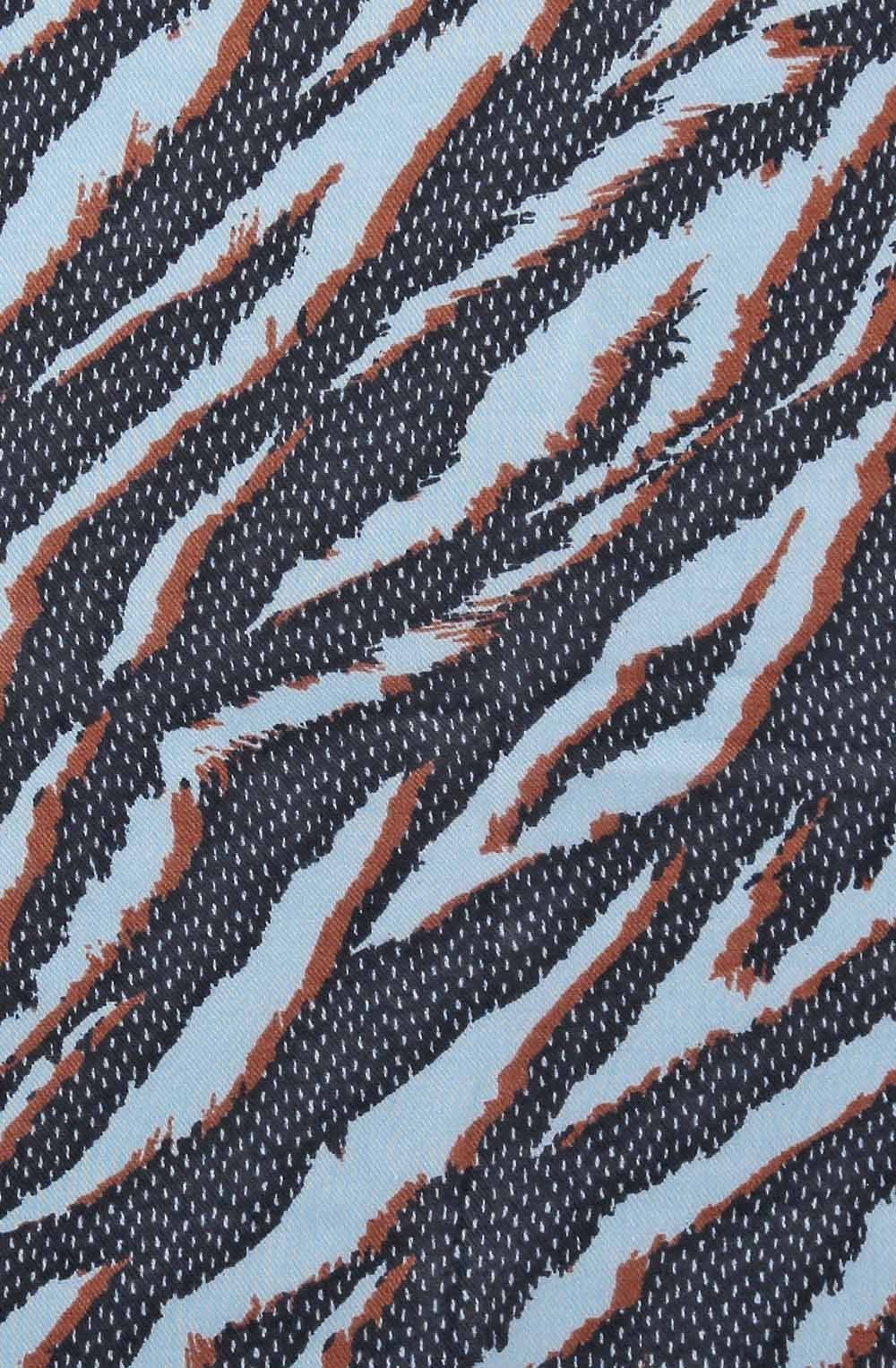 Obsidian Blue Pattern Lightweight Scarf