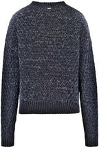Obsidian Blue Thick Knit Jumper