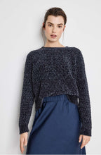 Obsidian Blue Thick Knit Jumper
