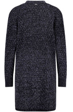 Obsidian Blue Thick Knit Long Cardigan